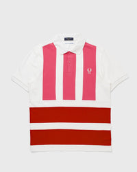 Comme des Garçons Shirt X Fred Perry Polo Knit Red|white
