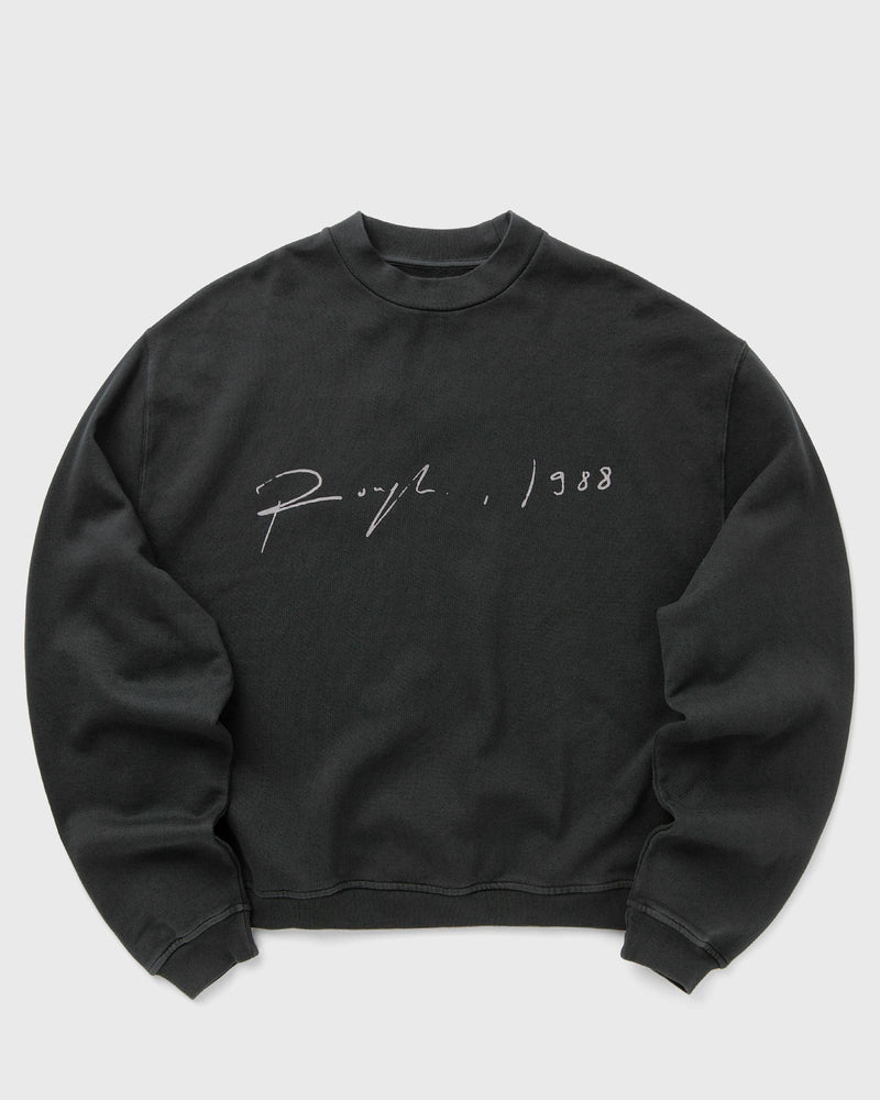 Rough. Signature Sweatshirt Black