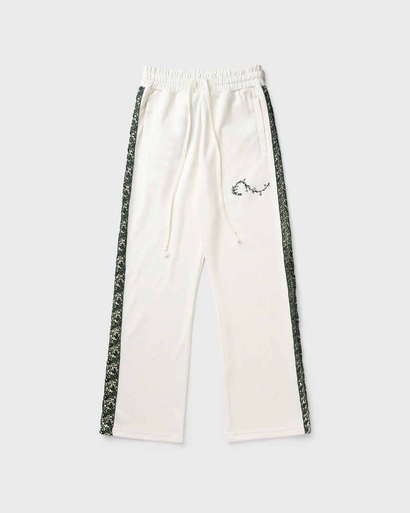 Rough. Olive Track Pants White