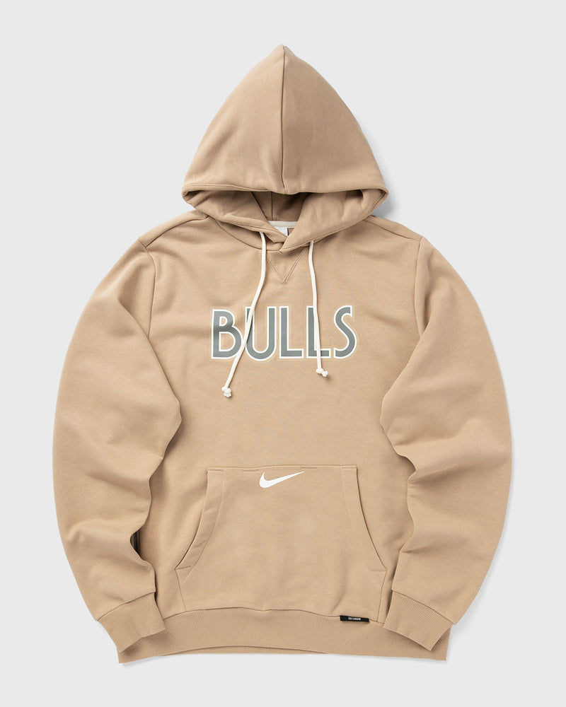 Nike NBA Chicago Bulls Hooded Long Sleeve Top Beige