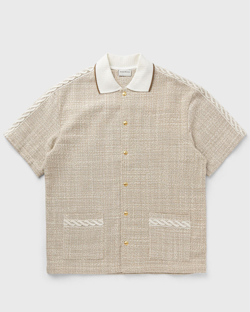 Drôle de Monsieur LA Chemise Tweed Beige