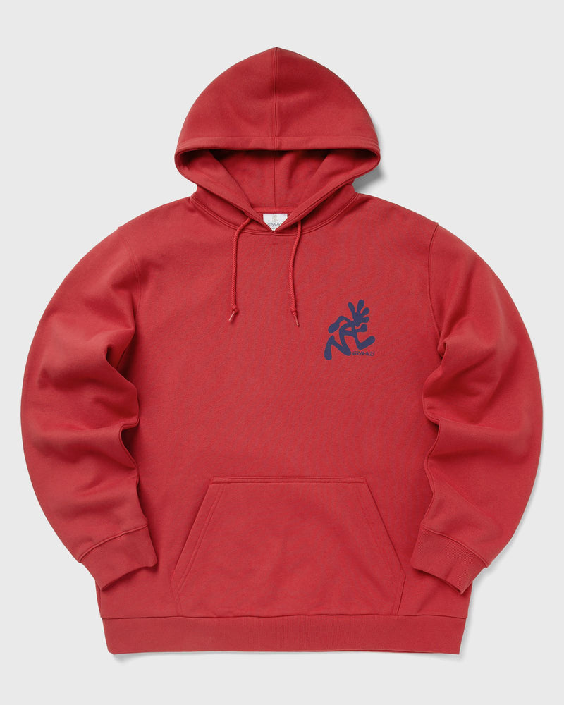 Gramicci Running Man Hooded Sweatshirt Red