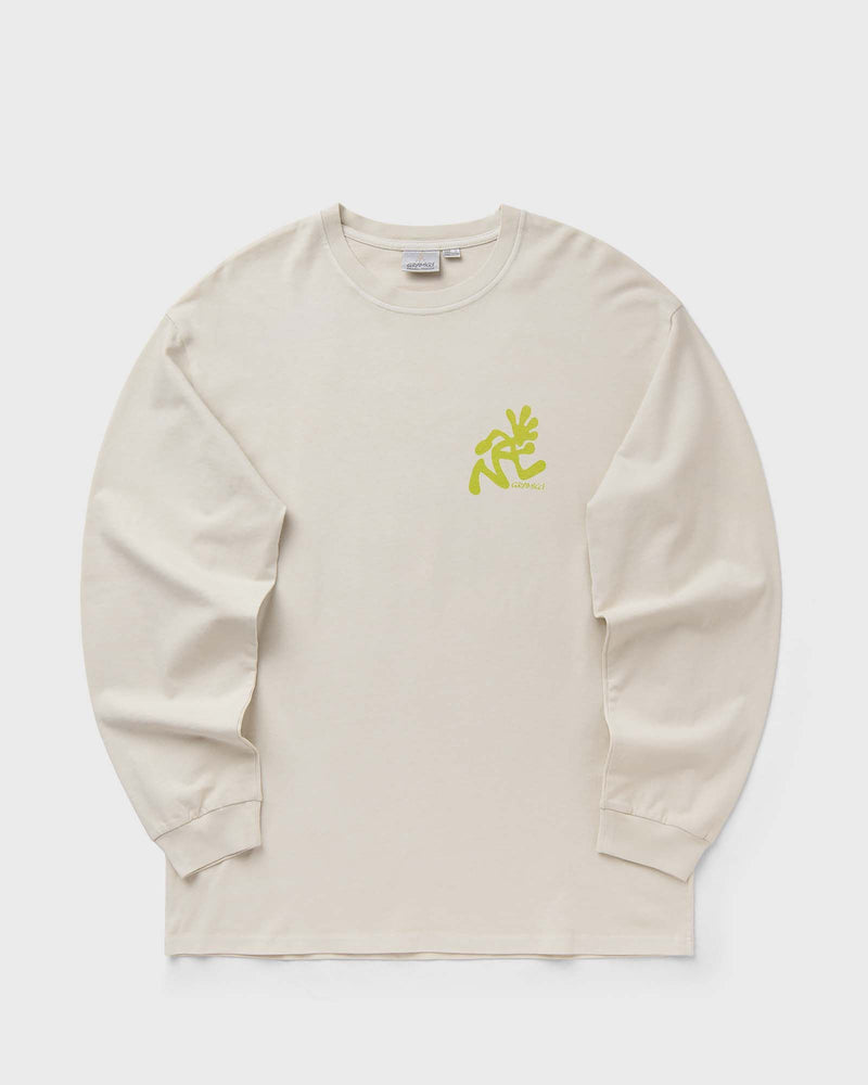 Gramicci Running Man L/S Tee Pigment Dyed Beige