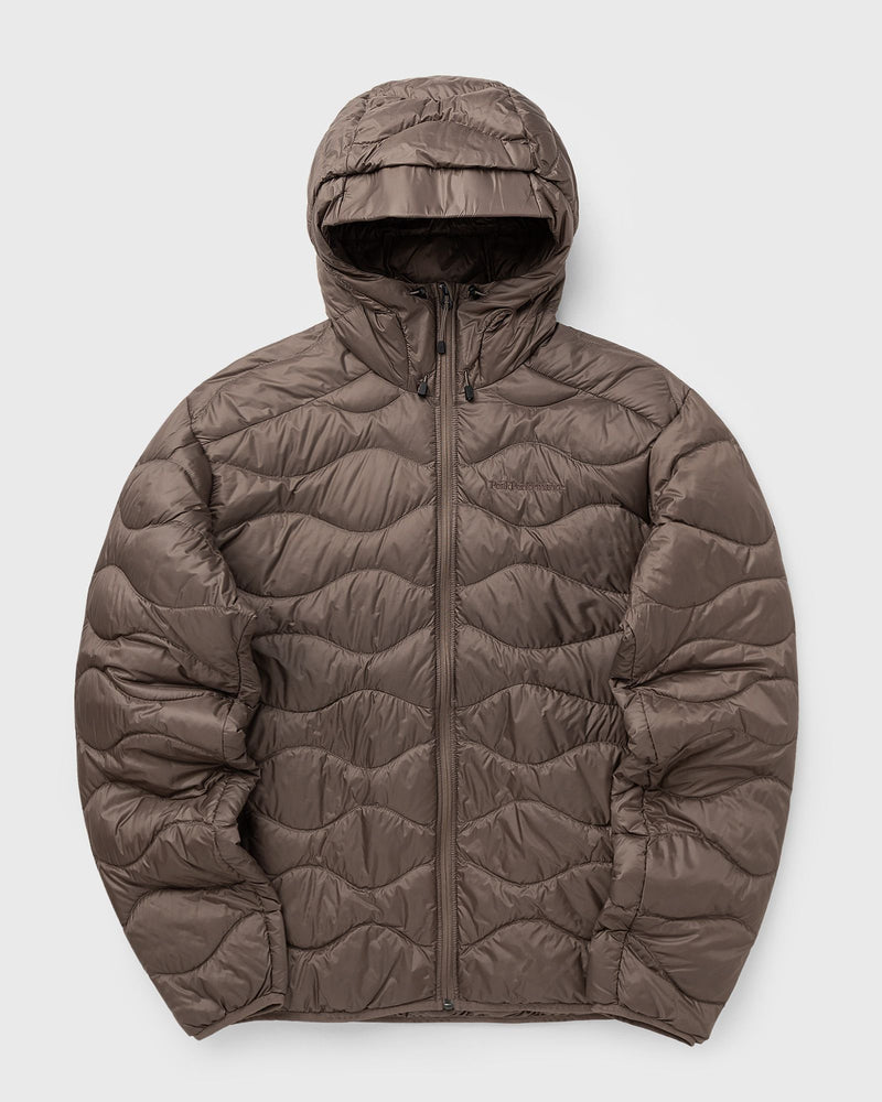 Peak Performance Helium Down Hood Jacket Brown