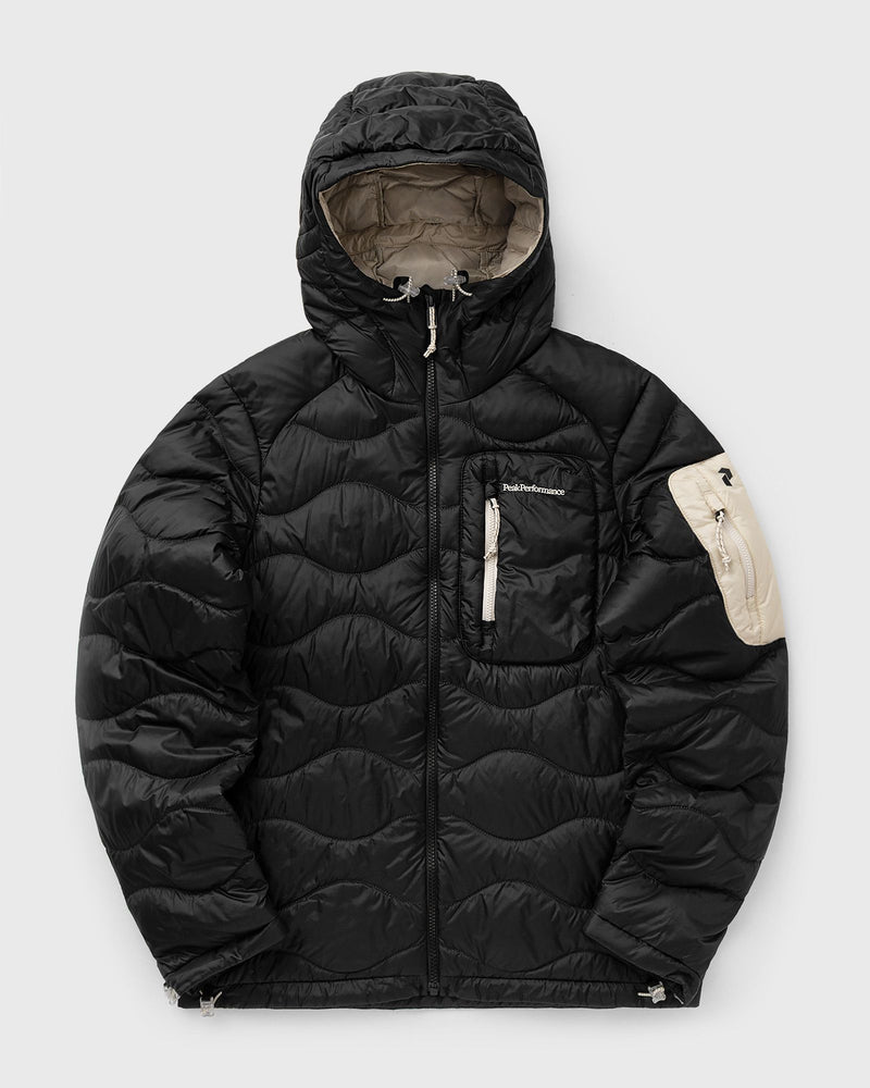 Peak Performance Helium Utility Down Hood Jacket Black