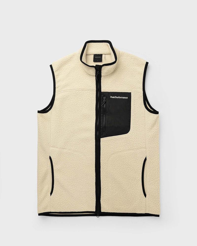 Peak Performance Nature Rush Pile Vest Beige