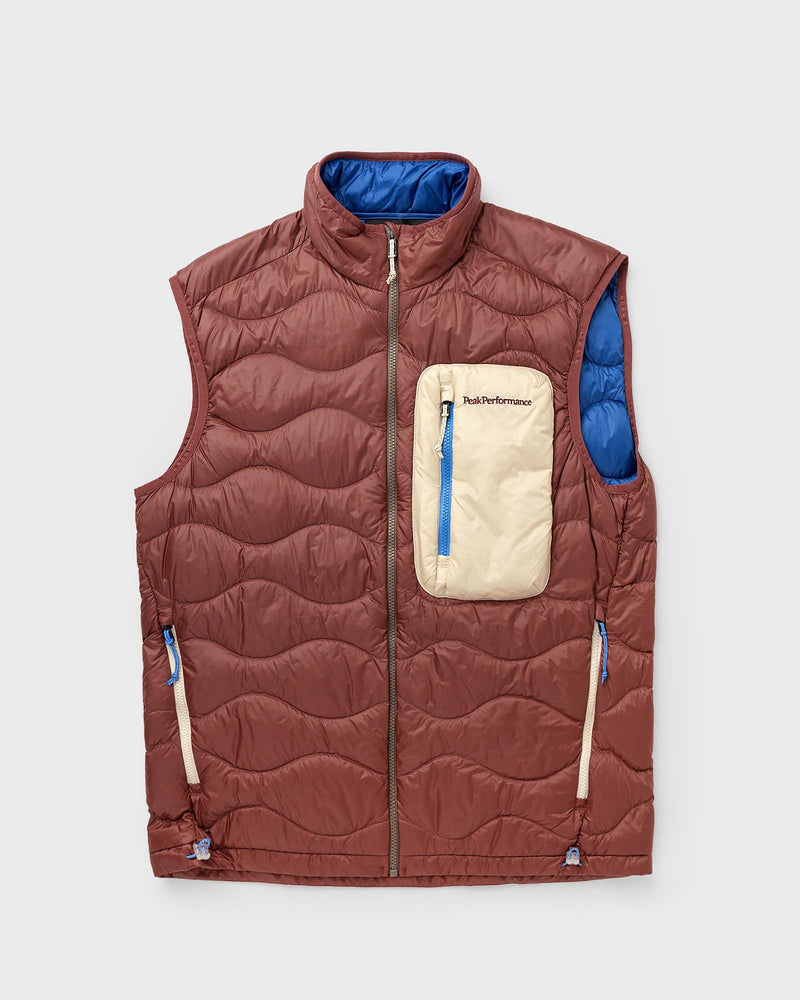 Peak Performance Helium Utility Down Vest Red