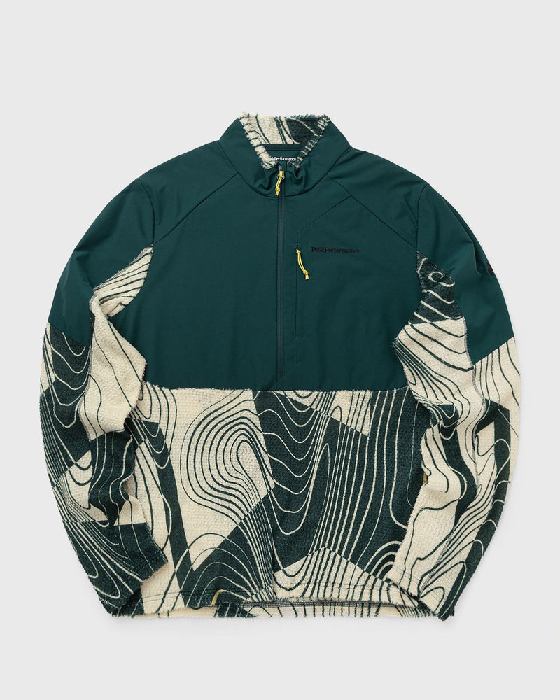 Peak Performance Freelight Aop Polartec® Alpha™ Half Zip Green