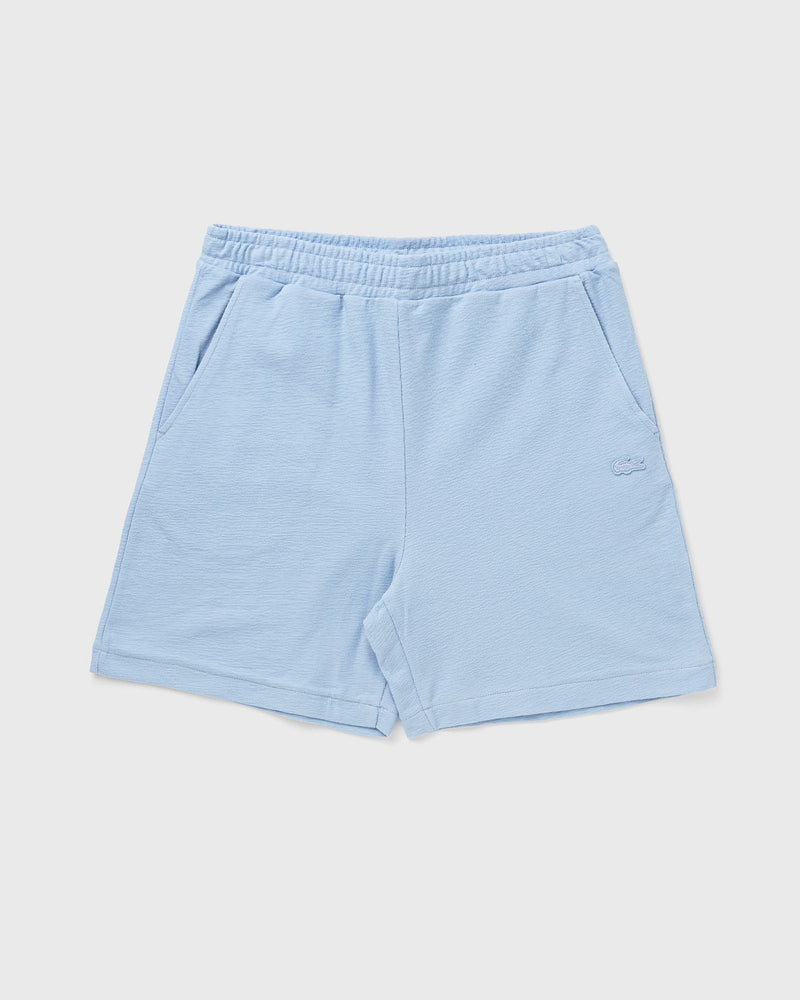 Lacoste Textured Jersey Shorts Blue