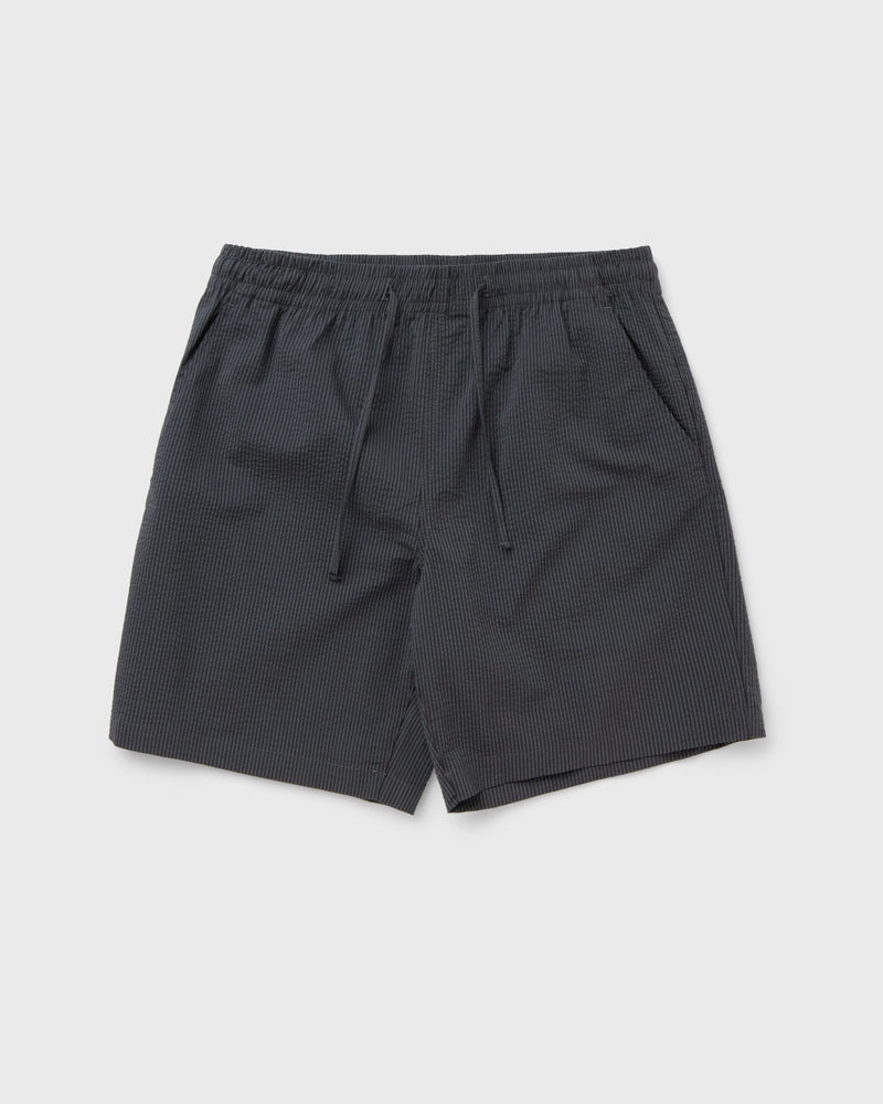 Lacoste Cotton Seersucker Shorts Black