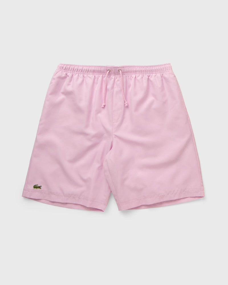 Lacoste Lightweight Diamond Taffeta Sport Shorts Pink