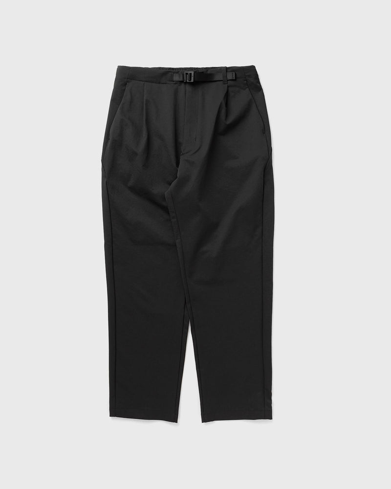 Goldwin One Tuck Tapered Stretch Pants Black