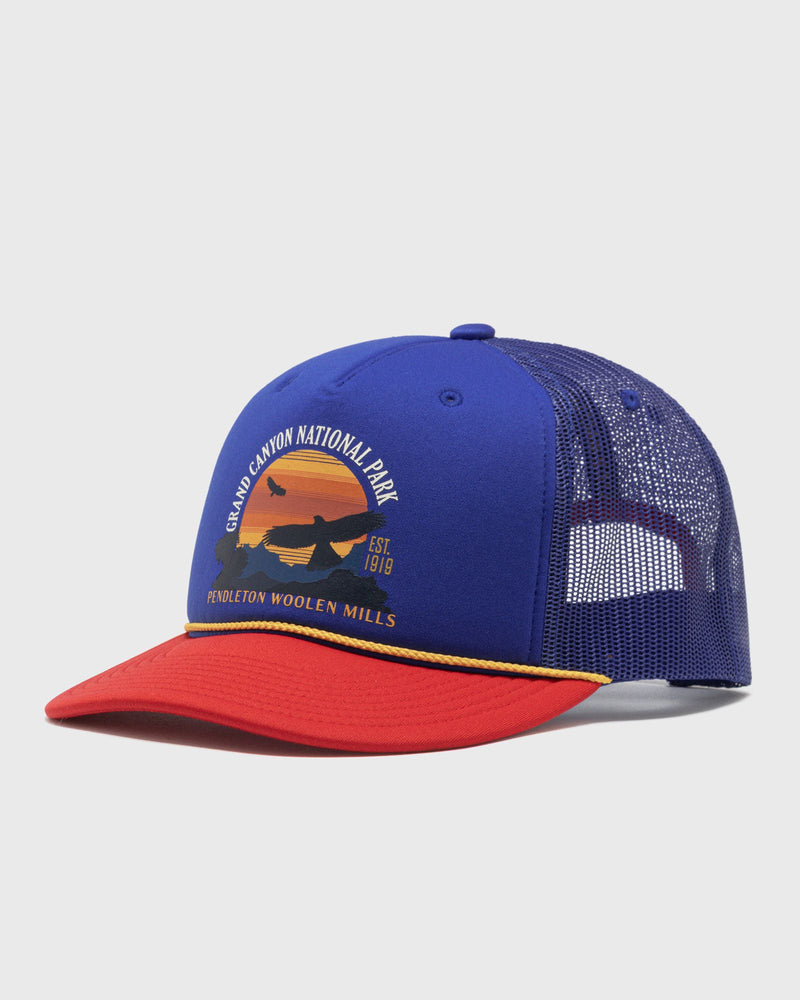 Pendleton National Park Trucker Blue|red