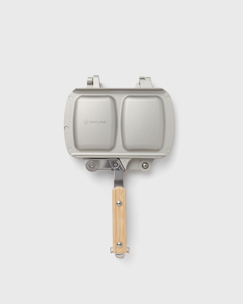 Snow Peak Tramezzino Sandwich Toaster Silver