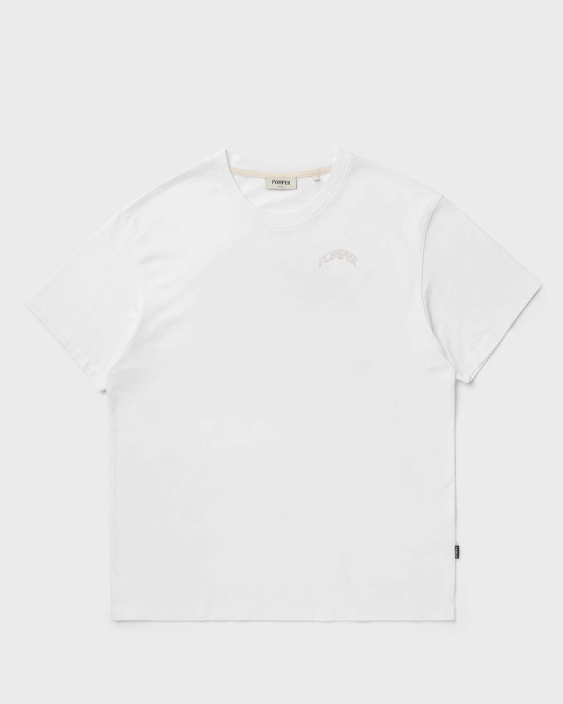 Pompeii Fountain White Regular Graphic Tee