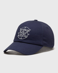 Drôle de Monsieur LA Casquette Slogan Tresses Cap Blue