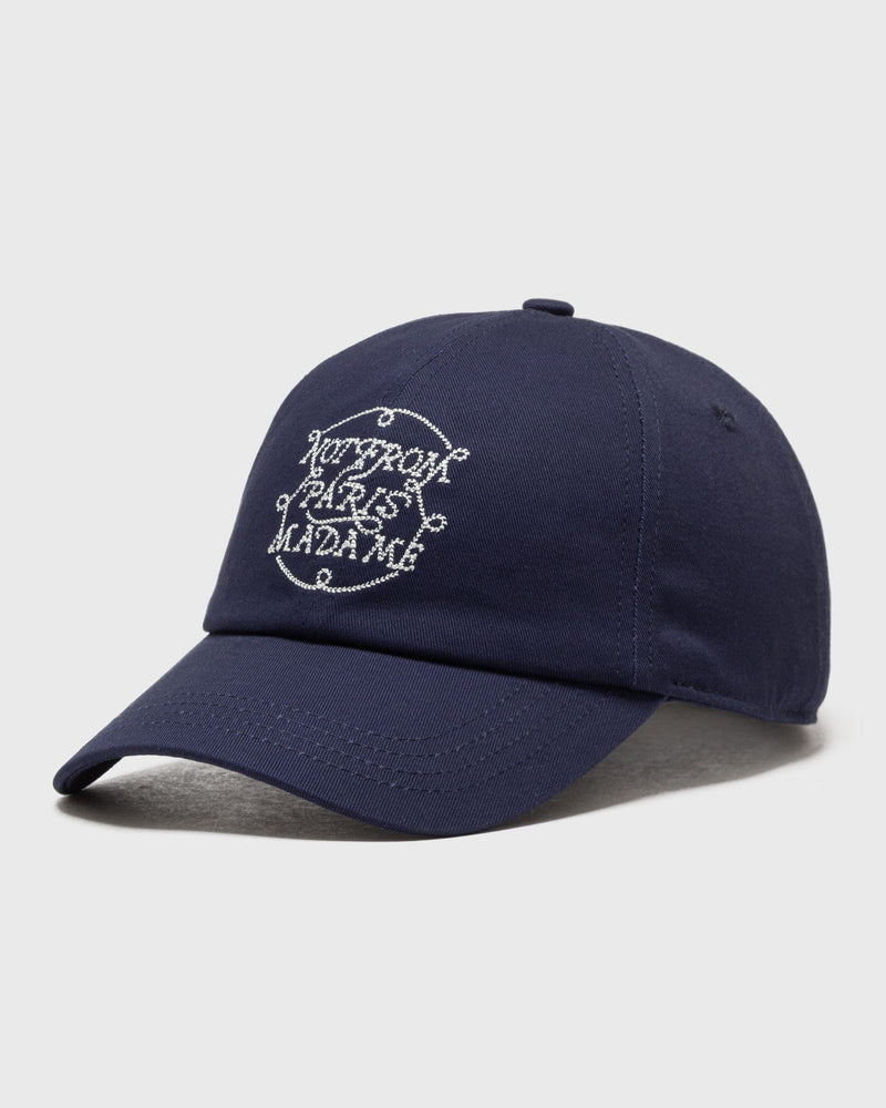 Drôle de Monsieur LA Casquette Slogan Tresses Cap Blue