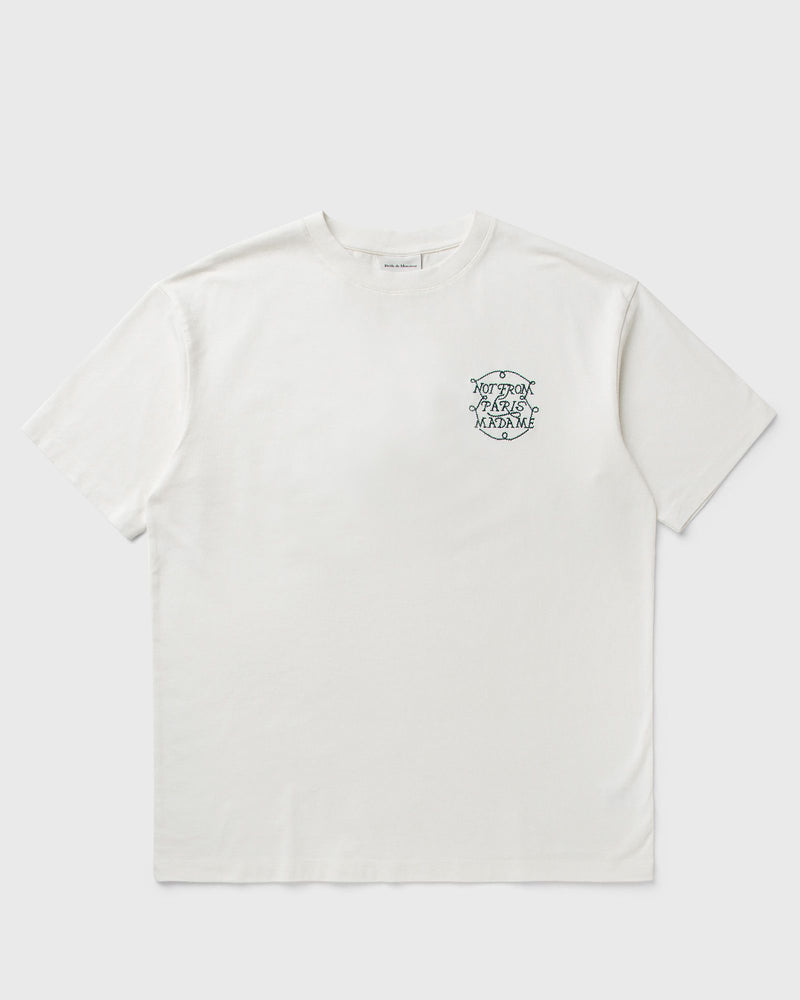 Drôle de Monsieur le Tee Slogan Tresses White