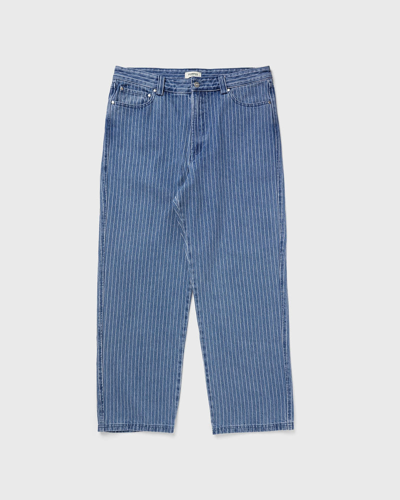 Pompeii Pinstripe Classic Wash Denim Blue