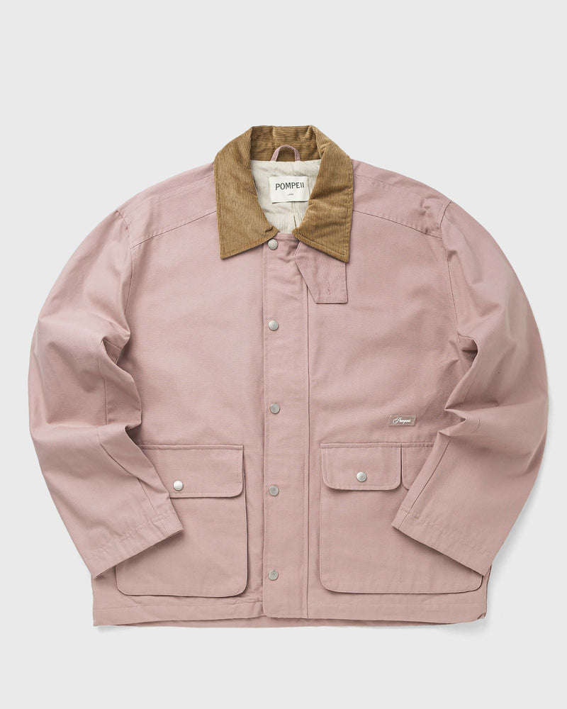 Pompeii Powder Canvas Field Jacket Pink