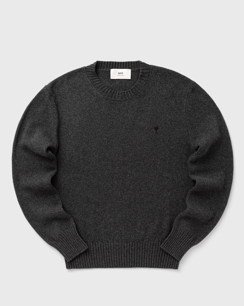 AMI Paris AMI de Coeur Crewneck Sweater Grey