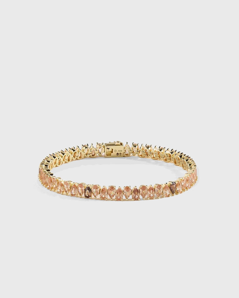 Hatton Labs Drop Tennis Bracelet Silver