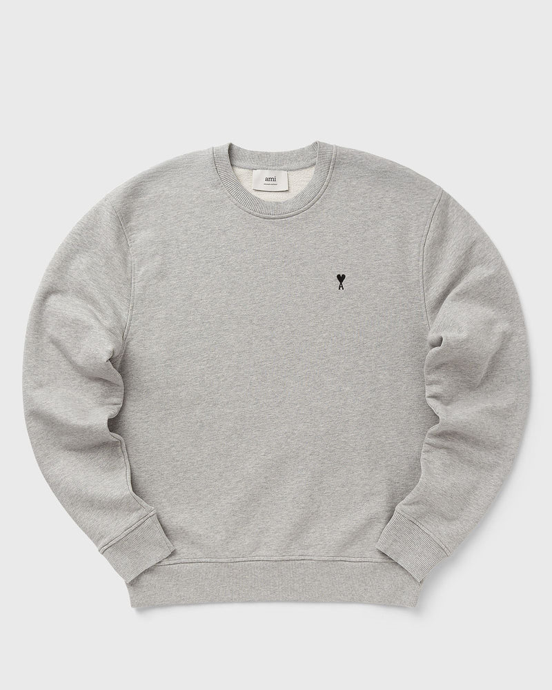 AMI Paris Contrasted AMI de Coeur Sweatshirt Grey