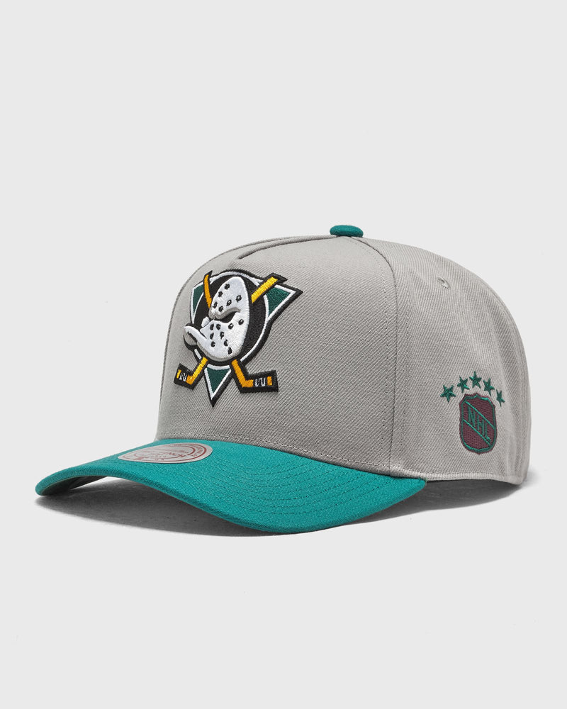 Mitchell & Ness NHL Legendary Anaheim Ducks Away Pro Snapback Vintage Green|grey