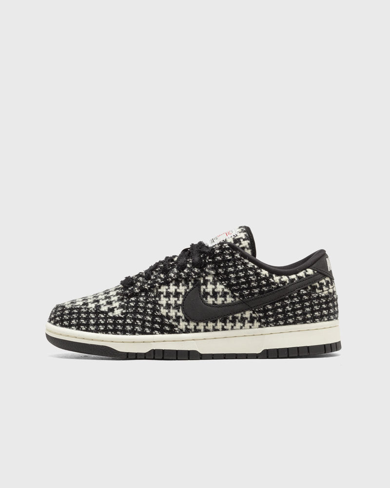 Nike x Harris Tweed Womens Dunk Low Black|white