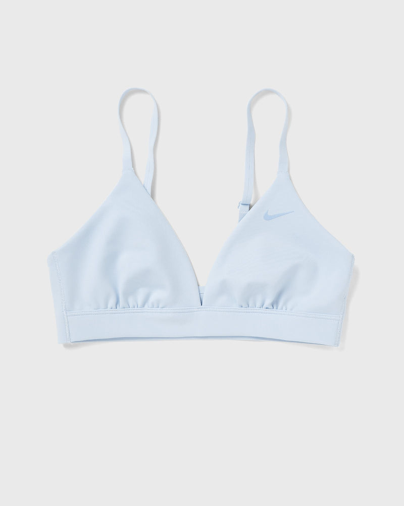Nike Womens Df Triangle Bra Blue