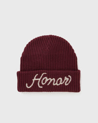 Honor the Gift Honor Heavy Knit Beanie Red