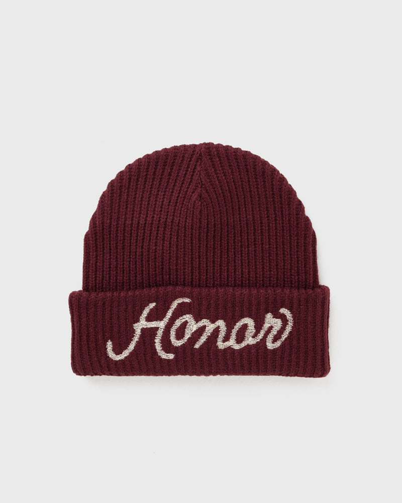 Honor the Gift Honor Heavy Knit Beanie Red