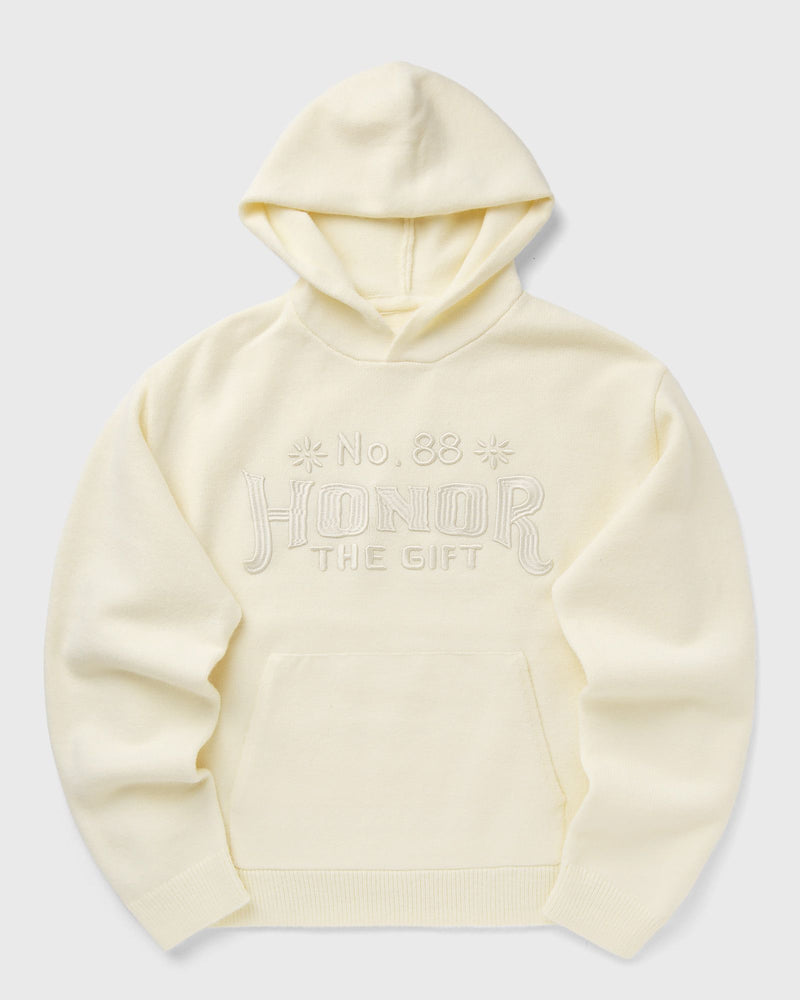 Honor the Gift Art Knit Hoodie Beige
