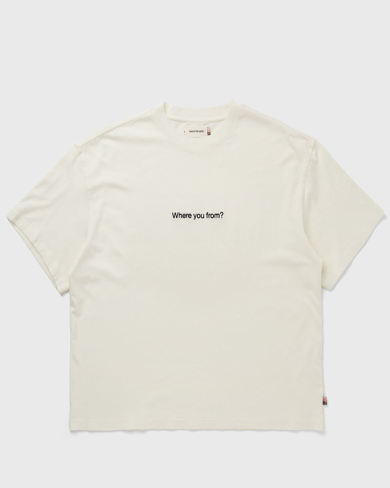 Honor the Gift Where You from Tee White