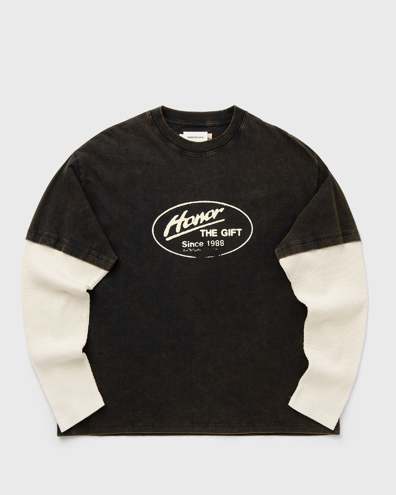 Honor the Gift Just Be L/S Tee Black
