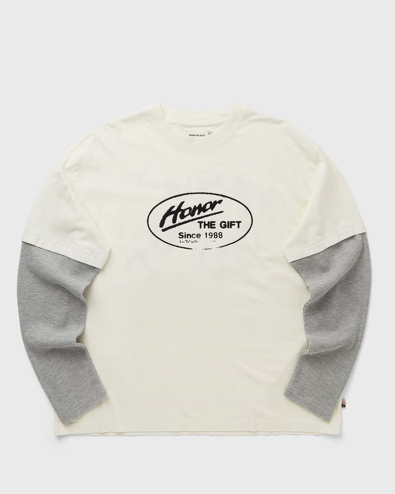 Honor the Gift Just Be L/S Tee White