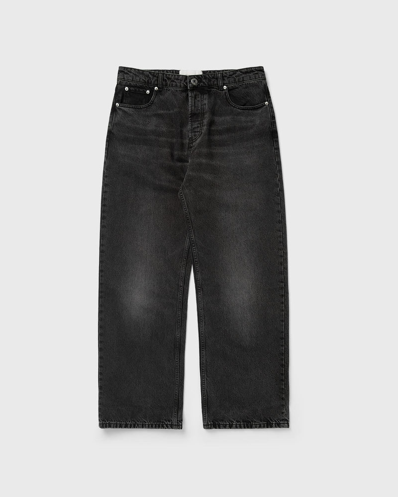 AMI Paris Large Fit Jeans Black