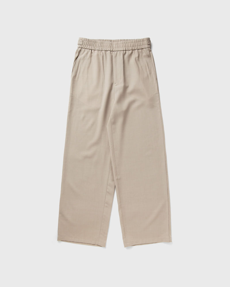 AMI Paris Elasticated Trousers Brown