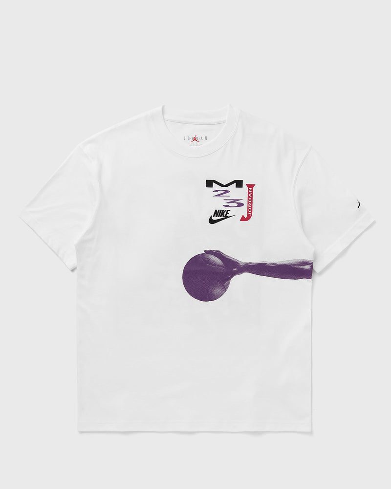 Jordan Womens Ss Os Gfx Tee Re White