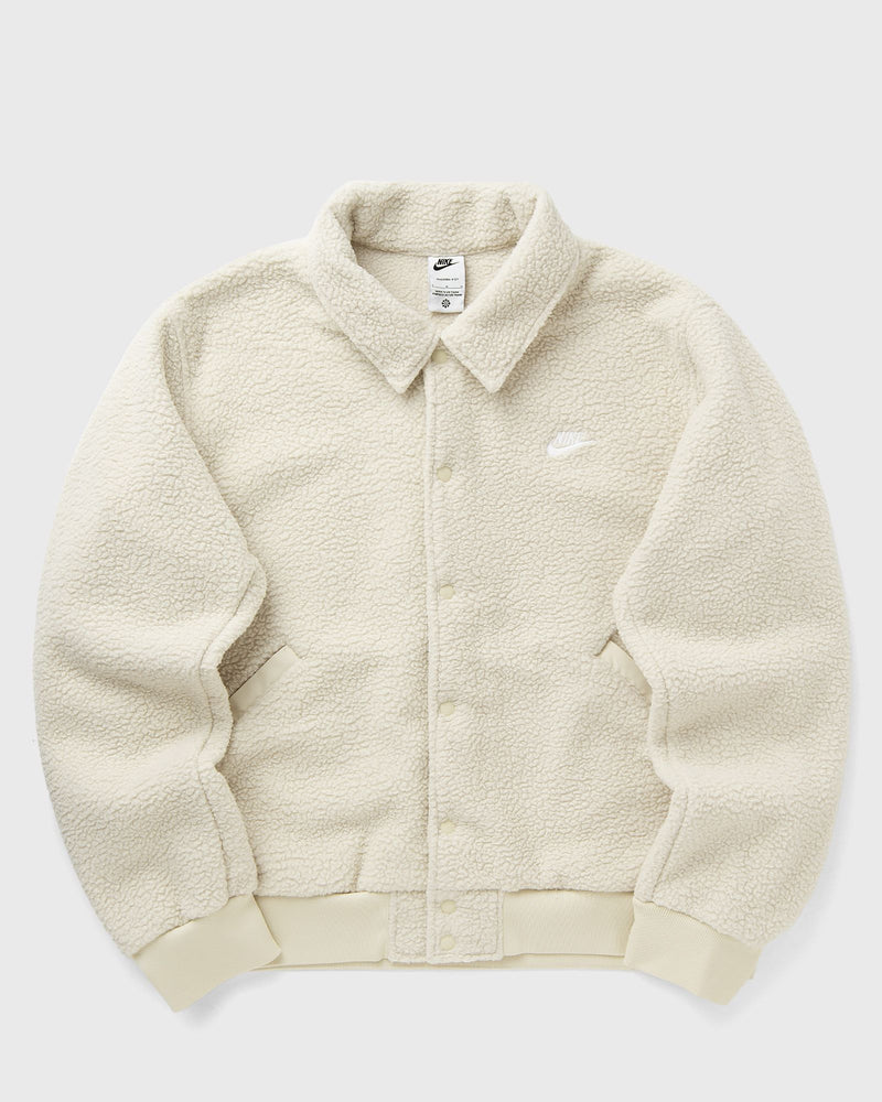 Nike Club Sherpa Coaches Jacket Beige