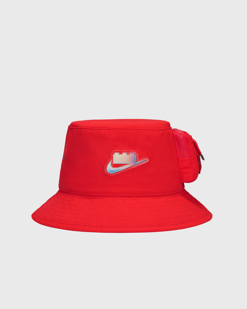 Nike x Lego Col Kids Bucket Hat Red