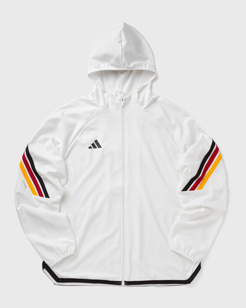 Adidas Dbb Basketball Warm Up Full Zip Jacket White
