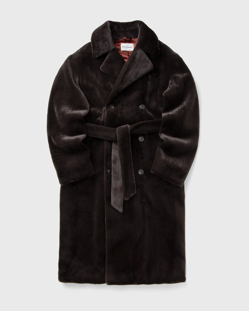 Drôle de Monsieur le Manteau Fourrure Brown