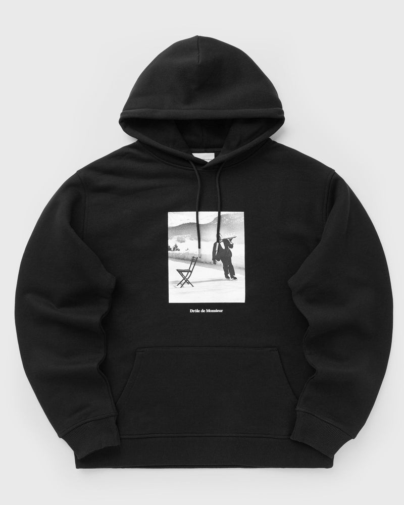 Drôle de Monsieur le Hoodie Ice Skating Waiter Black