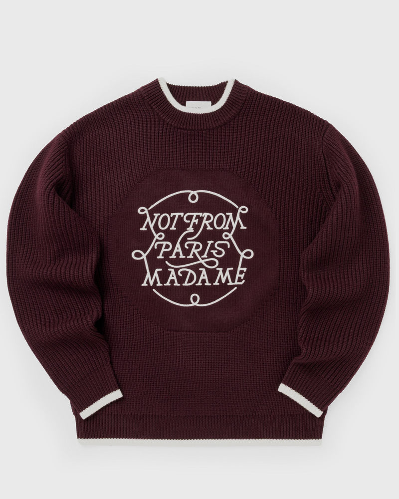 Drôle de Monsieur LA Maille Slogan Red