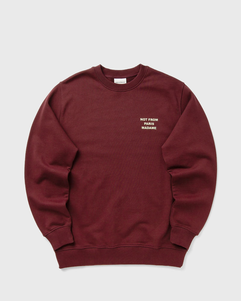 Drôle de Monsieur le Sweatshirt Slogan Red