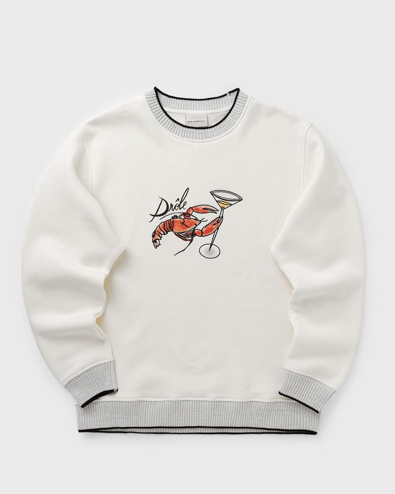 Drôle de Monsieur le Sweatshirt Homard White