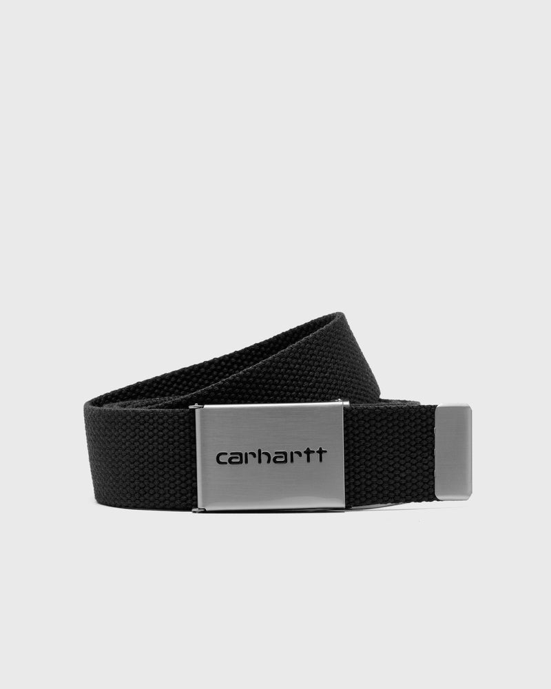 Carhartt WIP Clip Belt Chrome Black