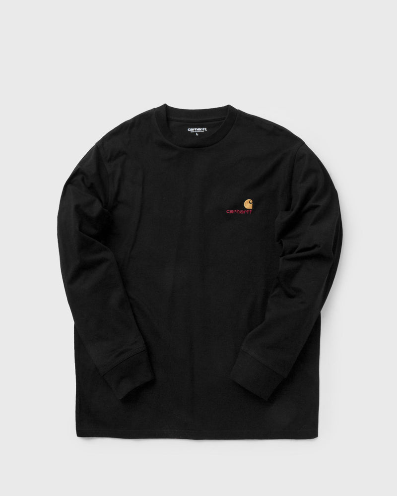 Carhartt WIP Longsleeve American Script Tee Black