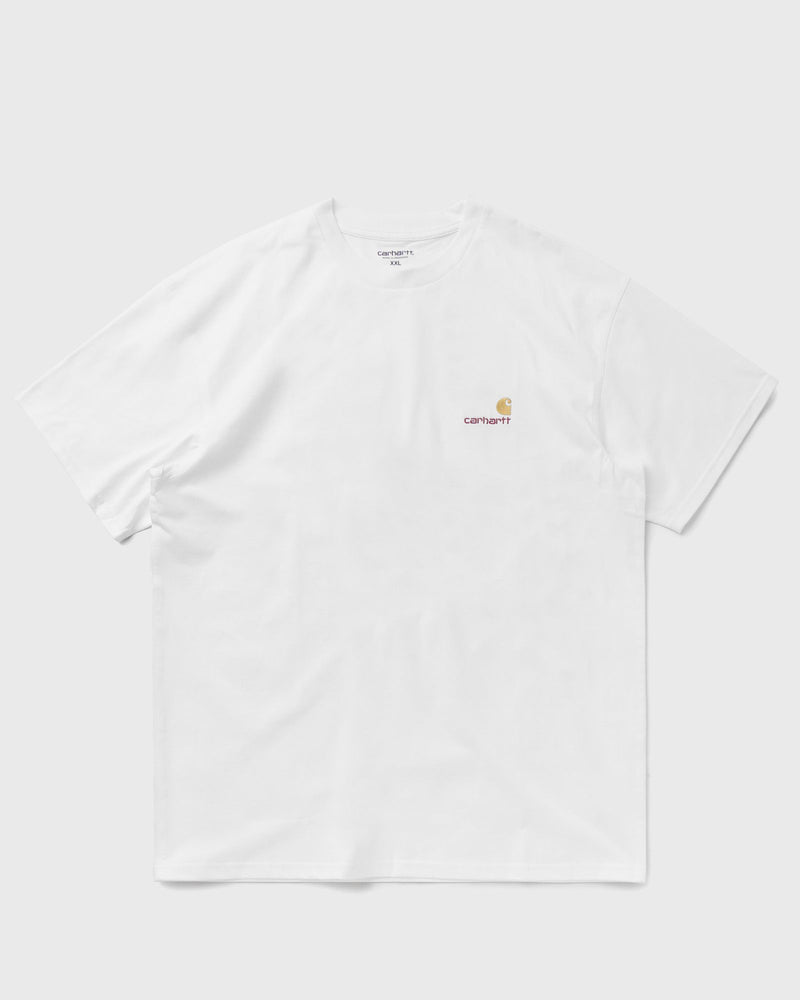 Carhartt WIP S/S American Script T-Shirt White